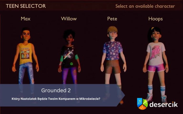 Grounded 2: Który Nastolatek Będzie Twoim Kompanem w Mikroświecie?