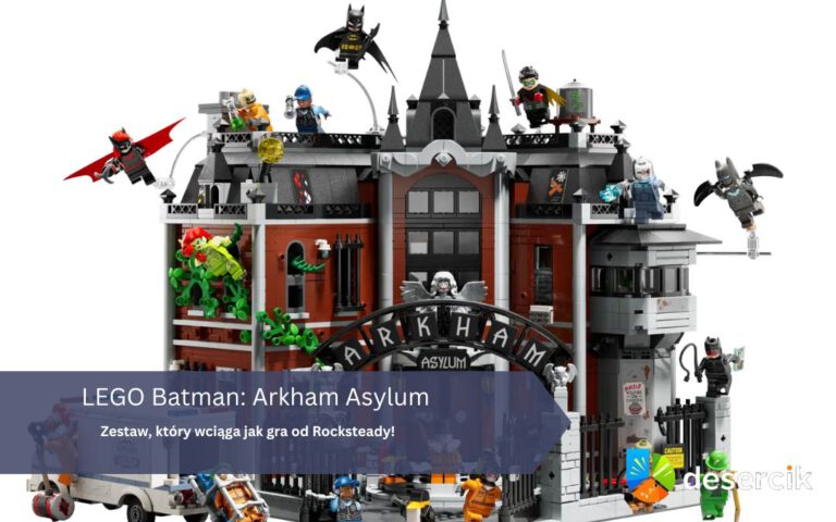 LEGO Batman: Arkham Asylum – zestaw, który wciąga jak gra od Rocksteady!