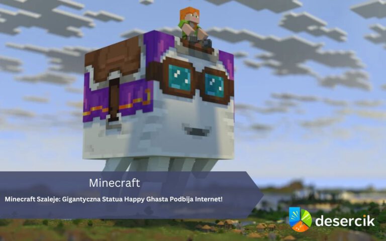 Minecraft Szaleje: Gigantyczna Statua Happy Ghasta Podbija Internet!