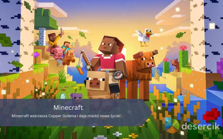 Minecraft wskrzesza Copper Golema i daje miedzi nowe życie!