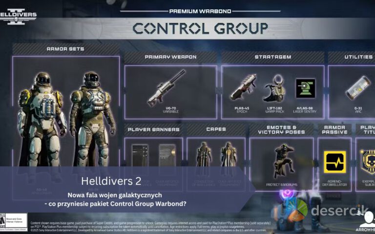 Helldivers 2: Nowa fala wojen galaktycznych – co przyniesie pakiet Control Group Warbond?