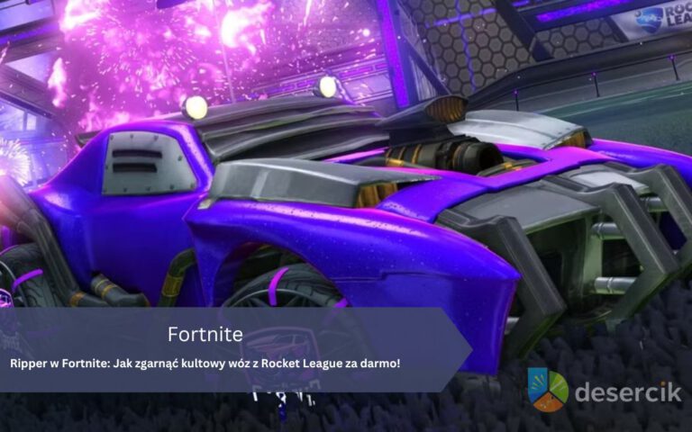 Ripper w Fortnite: Jak zgarnąć kultowy wóz z Rocket League za darmo!