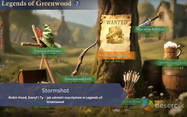 Robin Hood, Szeryf i Ty – jak odnieść zwycięstwo w Legends of Greenwood