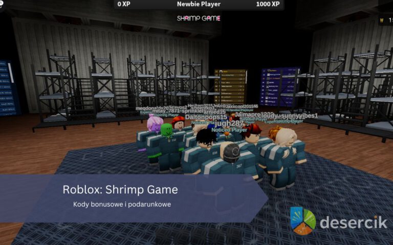 Roblox: Shrimp Game – Kody bonusowe i podarunkowe