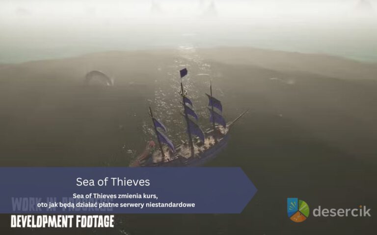 Sea of Thieves zmienia kurs, oto jak będą działać płatne serwery niestandardowe