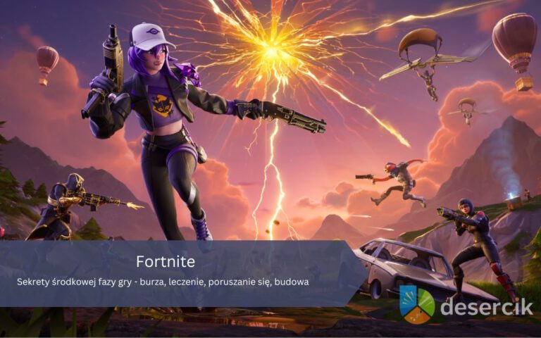 Fortnite: Sekrety środkowej fazy gry – burza, leczenie, poruszanie się, budowa