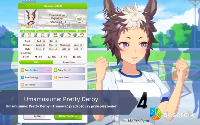 Umamusume: Pretty Derby – Trenować prędkość czy przyśpieszenie?