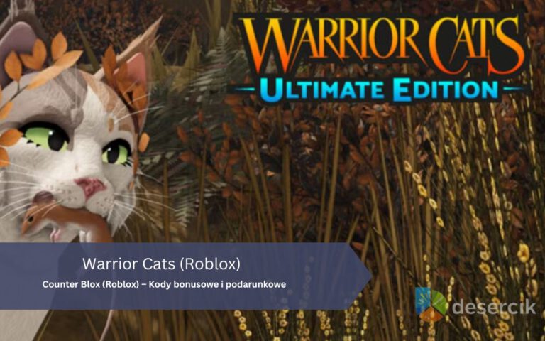 Warrior Cats (Roblox) – Kody bonusowe i podarunkowe
