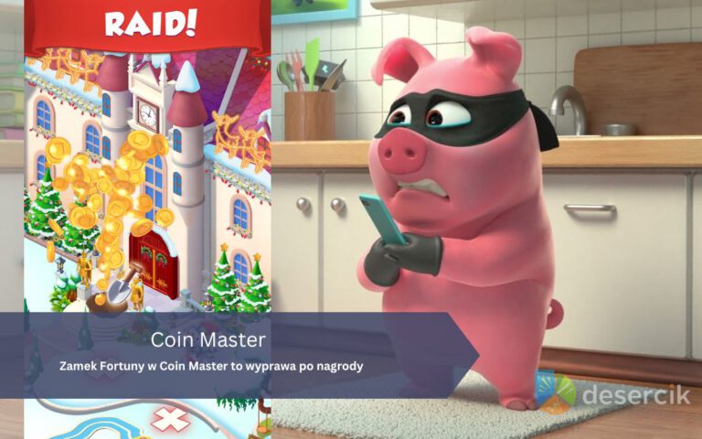 Zamek Fortuny w Coin Master to wyprawa po nagrody, która wymaga odwagi i sprytu