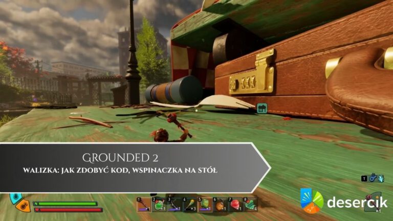 Grounded 2 – walizka: jak zdobyć kod, wspinaczka na stół