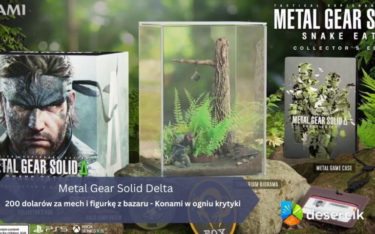 200 dolarów za mech i figurkę z bazaru – Konami w ogniu krytyki