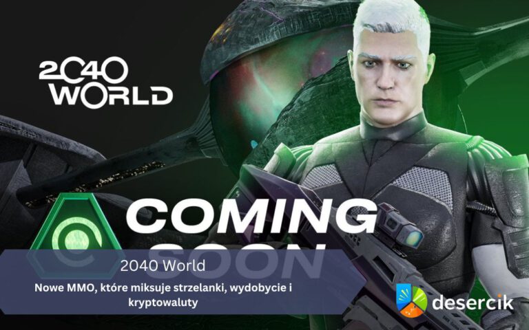 2040 World: Nowe MMO, które miksuje strzelanki, wydobycie i kryptowaluty