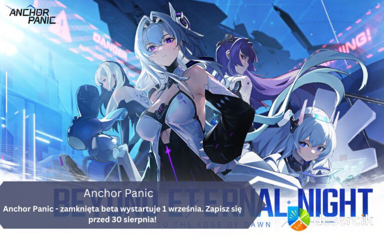 Anchor Panic – zamknięta beta wystartuje 1 września. Zapisz się przed 30 sierpnia!