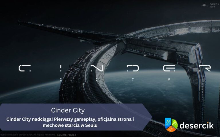 Cinder City nadciąga! Pierwszy gameplay, oficjalna strona i mechowe starcia w Seulu