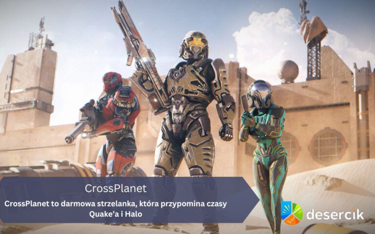 CrossPlanet to darmowa strzelanka, która przypomina czasy Quake’a i Halo