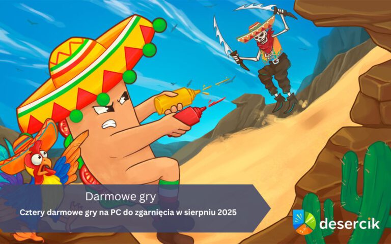Cztery darmowe gry na PC do zgarnięcia w sierpniu 2025