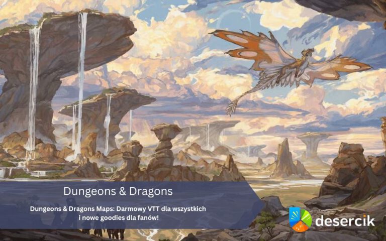 Dungeons & Dragons Maps: Darmowy VTT dla wszystkich i nowe goodies dla fanów!