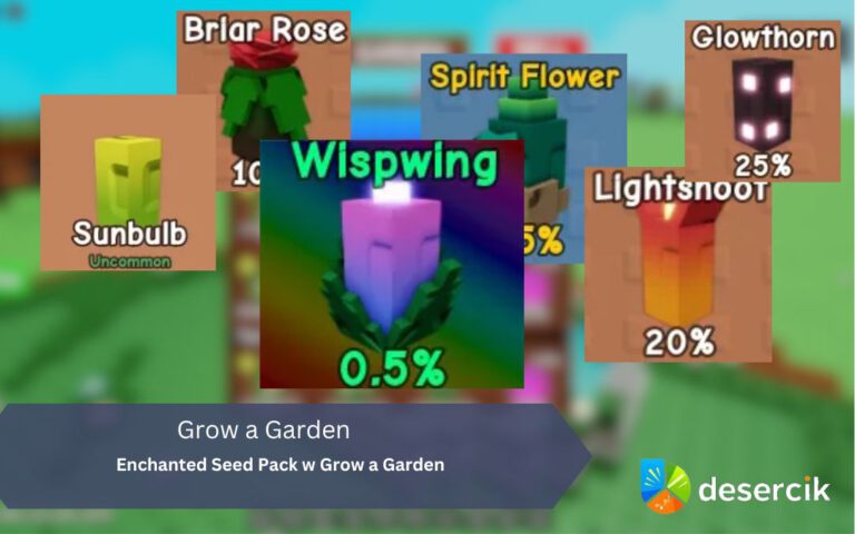Enchanted Seed Pack w Grow a Garden