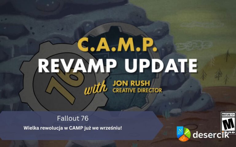Fallout 76: Wielka rewolucja w CAMP już we wrześniu!