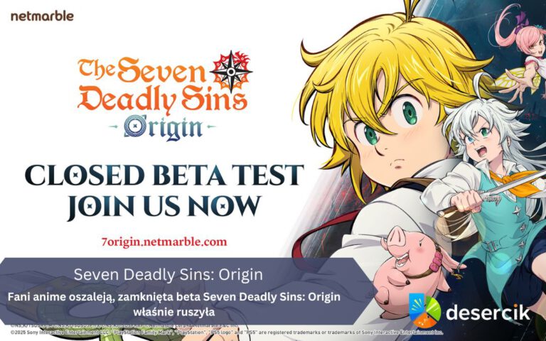 Fani anime oszaleją, zamknięta beta Seven Deadly Sins: Origin właśnie ruszyła