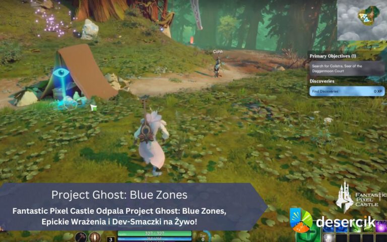 Fantastic Pixel Castle Odpala Project Ghost: Blue Zones, Epickie Wrażenia i Dev-Smaczki na Żywo!