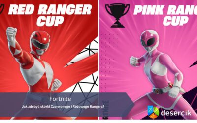 Fortnite: Jak zdobyć skórki Czerwonego i Różowego Rangera?