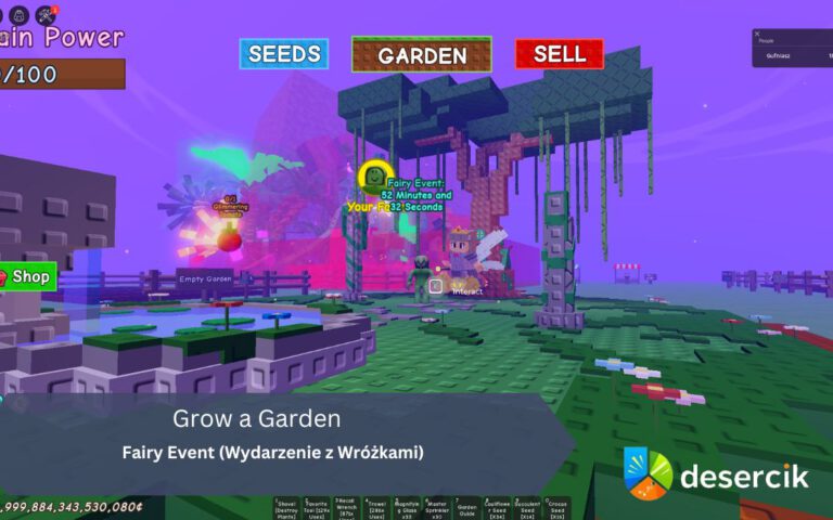 Grow a Garden: Fairy Event (Wydarzenie z Wróżkami)