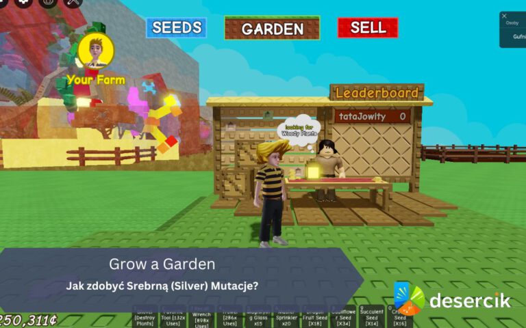 Grow a Garden: Jak zdobyć Srebrną (Silver) Mutacje?