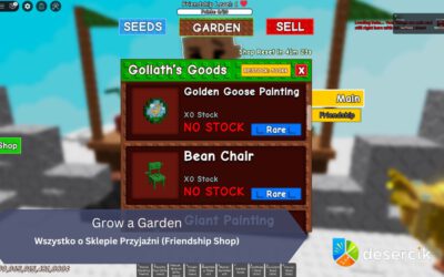 Grow a Garden: Wszystko o Sklepie Przyjaźni (Friendship Shop)