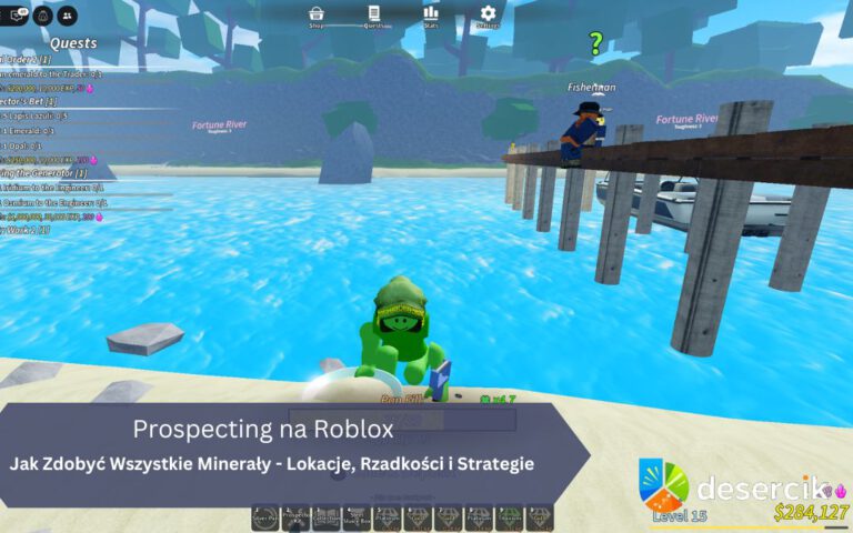 Prospecting na Roblox: Jak Zdobyć Wszystkie Minerały – Lokacje, Rzadkości i Strategie