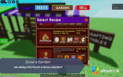 Jak zdobyć Pet Pouch w Grow a Garden?