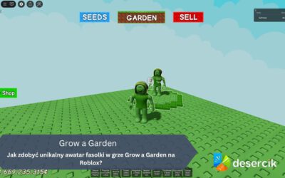 Jak zdobyć unikalny awatar fasolki w grze Grow a Garden na Roblox?
