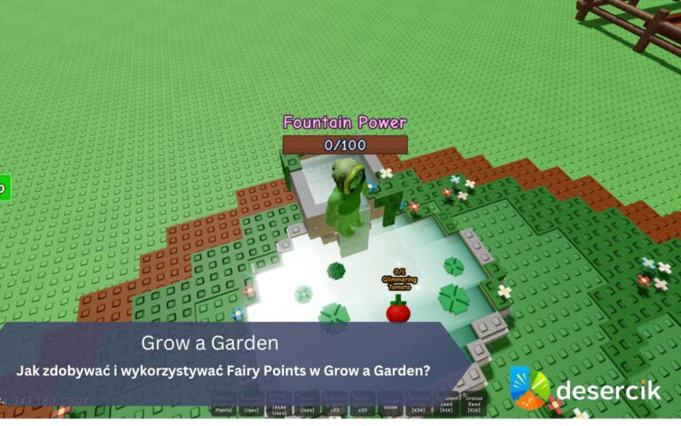 Jak zdobywać i wykorzystywać Fairy Points w Grow a Garden?