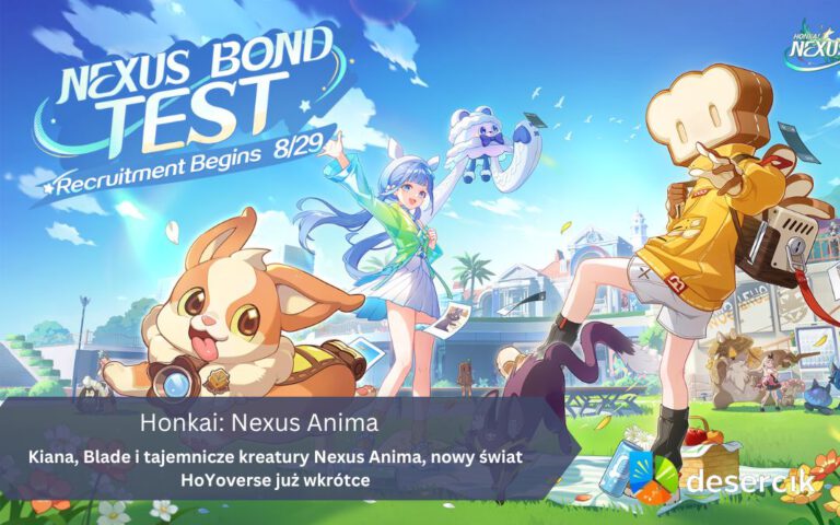 Kiana, Blade i tajemnicze kreatury Nexus Anima, nowy świat HoYoverse już wkrótce