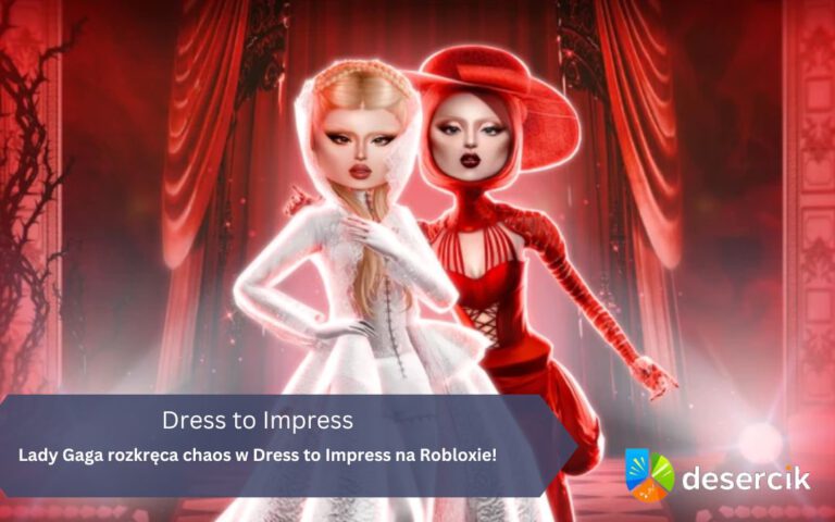 Lady Gaga rozkręca chaos w Dress to Impress na Robloxie!