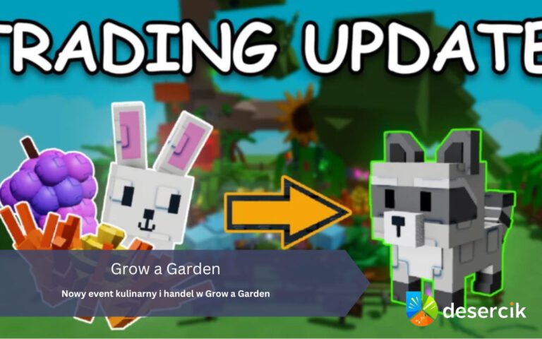 Nowy event kulinarny i handel w Grow a Garden