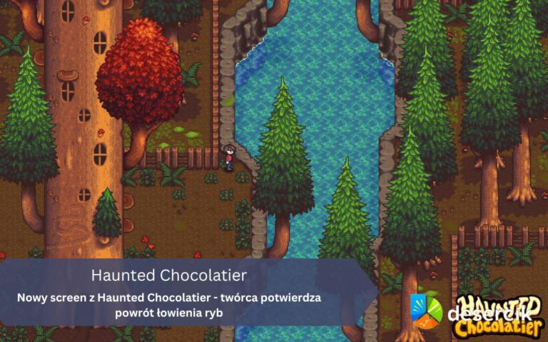 Nowy screen z Haunted Chocolatier – twórca potwierdza powrót łowienia ryb
