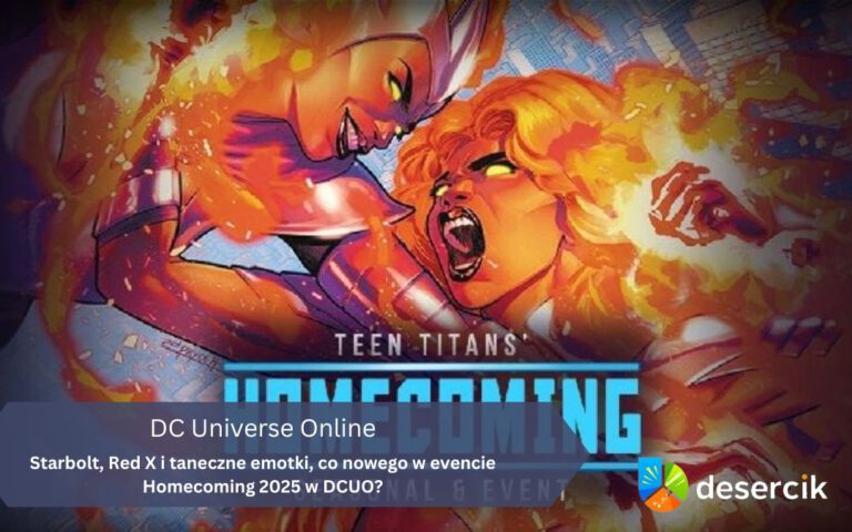Starbolt, Red X i taneczne emotki, co nowego w evencie Homecoming 2025 w DCUO?