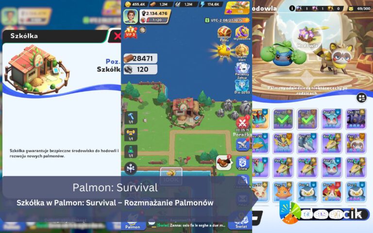 Szkółka w Palmon: Survival – Rozmnażanie Palmonów