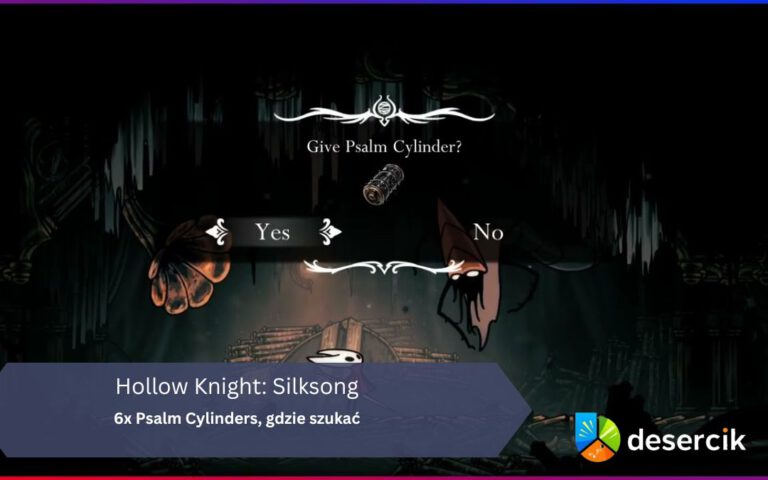 Hollow Knight: Silksong – 6x Psalm Cylinders, gdzie szukać