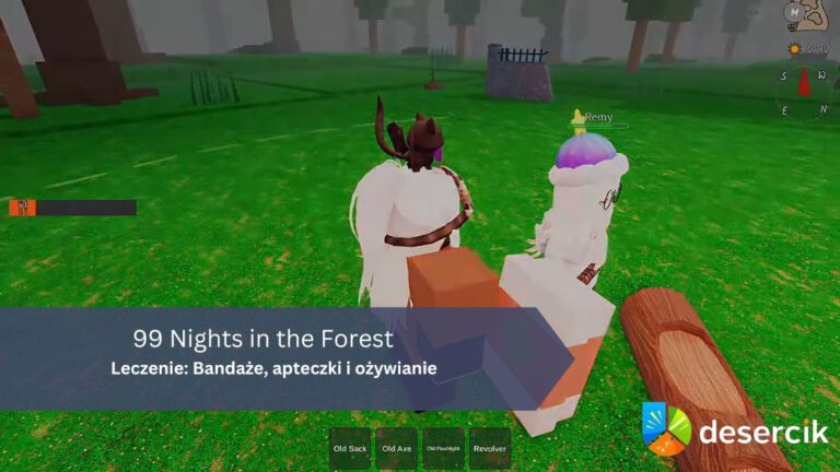 99 Nights in the Forest – Leczenie: Bandaże, apteczki i ożywianie