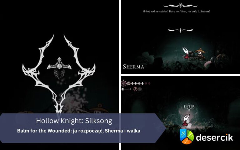 Hollow Knight: Silksong – Balm for the Wounded: jak rozpocząć, Sherma i walka