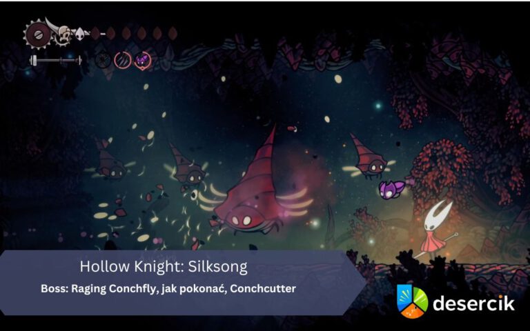 Hollow Knight: Silksong – boss: Raging Conchfly, jak pokonać, Conchcutter