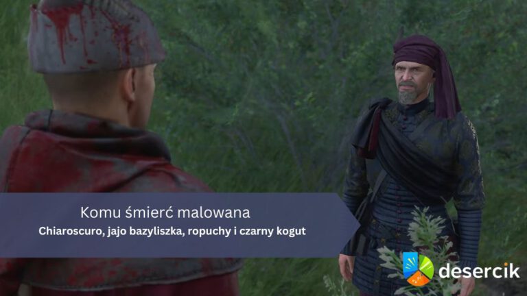 Komu śmierć malowana – Chiaroscuro, jajo bazyliszka, ropuchy i czarny kogut