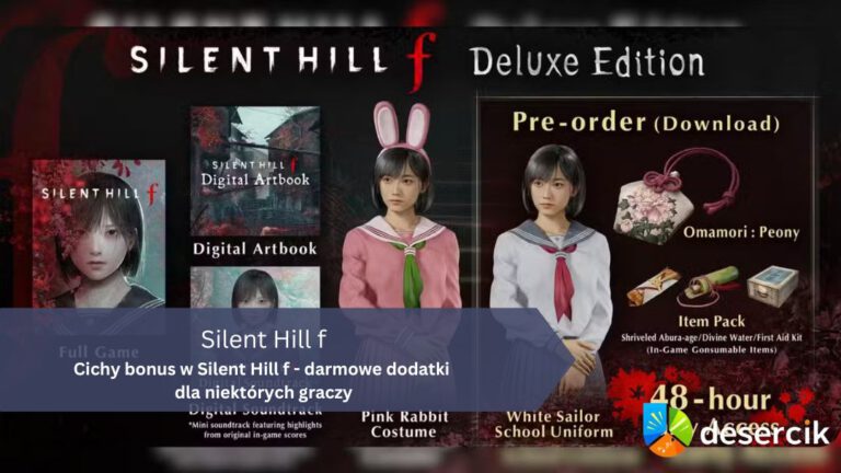 Cichy bonus w Silent Hill f – darmowe dodatki dla niektórych graczy