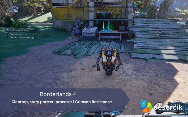 Borderlands 4 – Claptrap, stary portret, procesor i Crimson Resistance