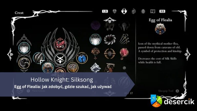 Hollow Knight: Silksong – Egg of Flealia: jak zdobyć, gdzie szukać, jak używać