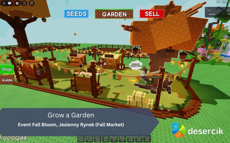 Grow a Garden – event Fall Bloom, Jesienny Rynek (Fall Market)