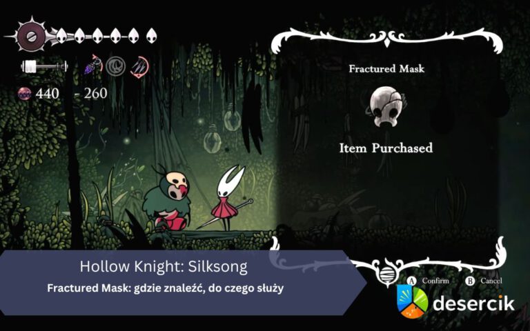Hollow Knight: Silksong – Fractured Mask: gdzie znaleźć, do czego służy
