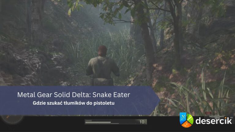 Metal Gear Solid Delta: Snake Eater – Gdzie szukać tłumików do pistoletu